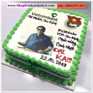 Bánh Sinh Nhật In Hình Ảnh - H130